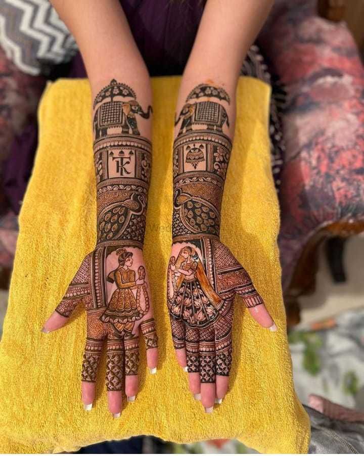 Photo From Bridal Mehendi - By Unique Mehendi Art 