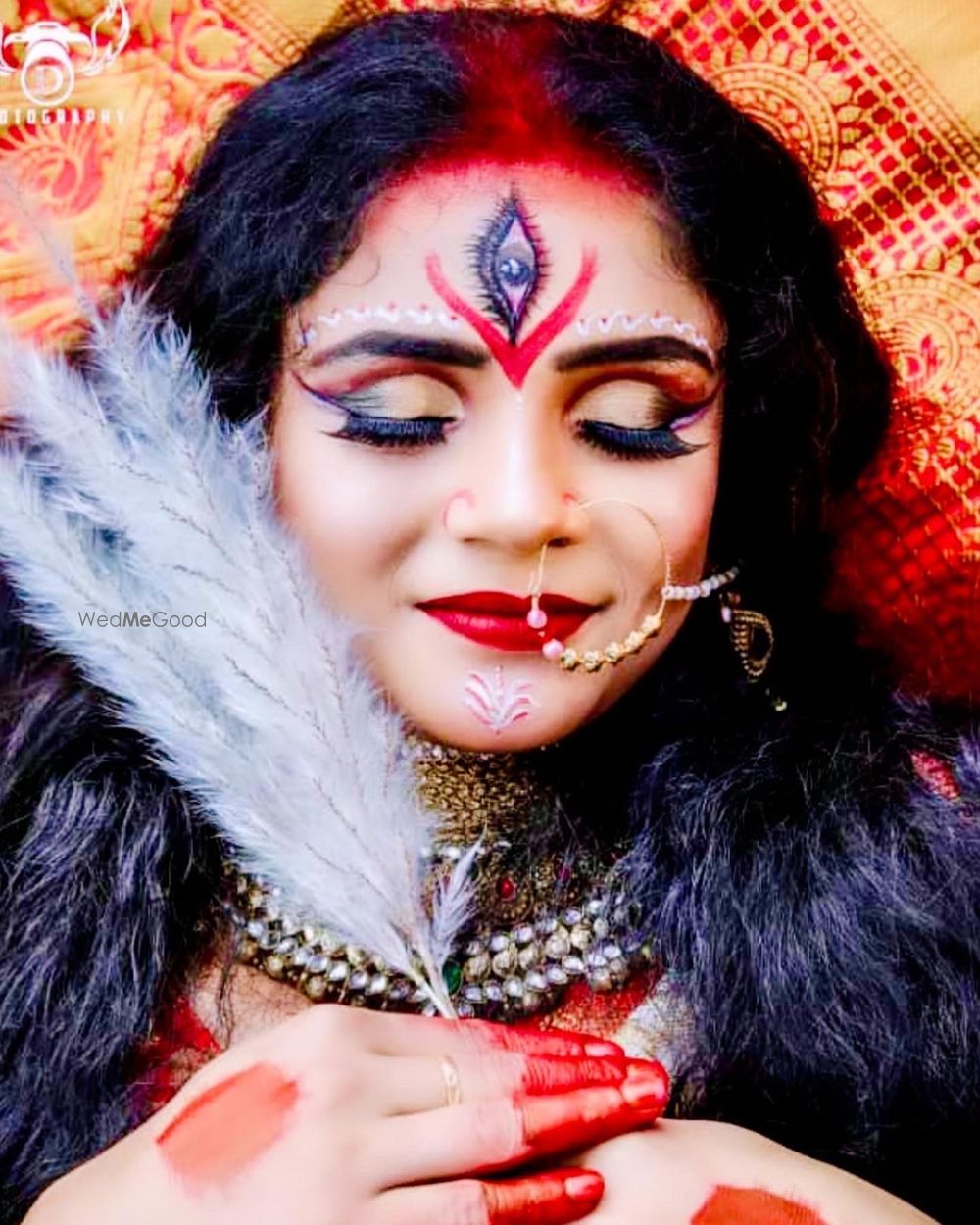 Photo From maa durga look created  - By S K Bridal