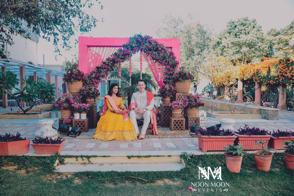 Photo From Pratibha & Kurt Mehendi at Royal Heritage Haveli - By Noon Moon Events