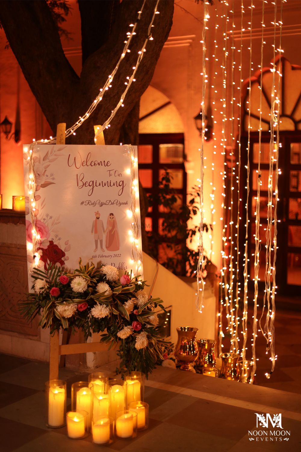 Photo From Riddhi & Ujjval Reception at Diggi Palace - By Noon Moon Events