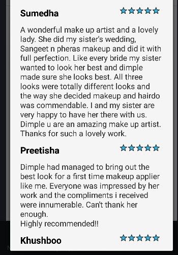 Photo From Client Reviews Live - By Makeup by Dimple Mehra