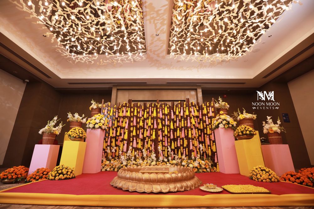 Photo From Tanya & Dhnanay Haldi at DoubleTree by Hilton - By Noon Moon Events