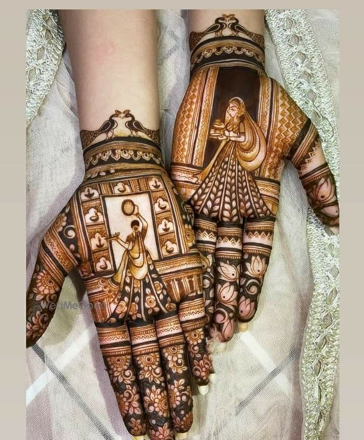 Photo From Bridal Mehandi design - By Naz Mehandi Artist 