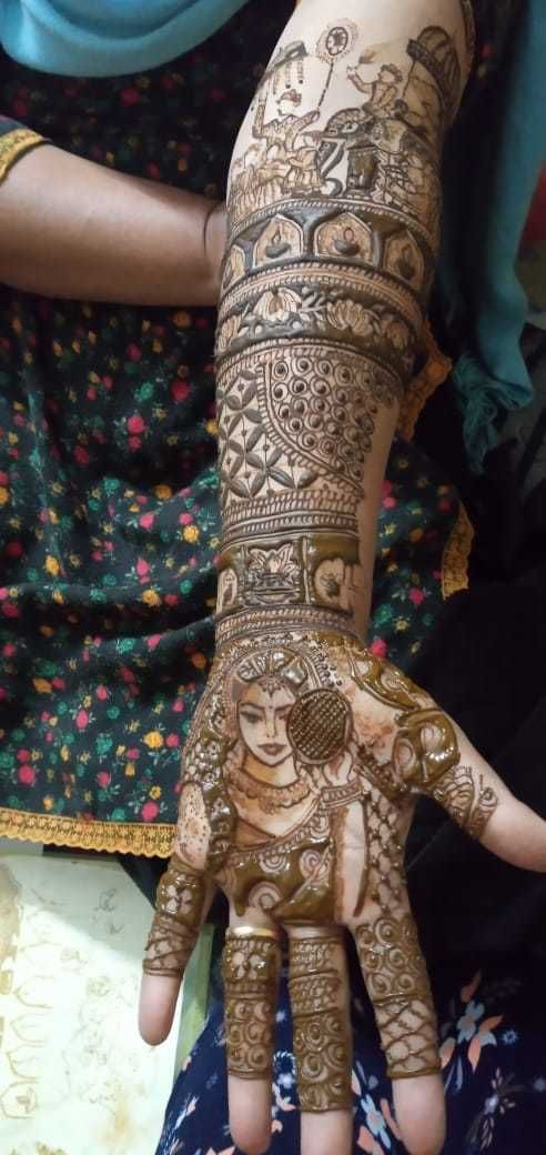 Photo From New lastest Bridal Mehandi design - By Naz Mehandi Artist 