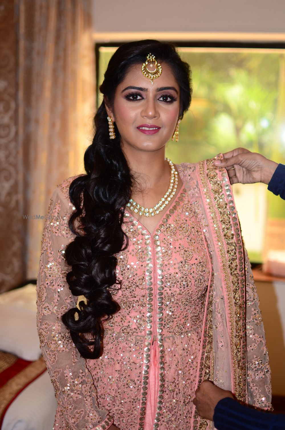 Photo From Sadhvi"s day engagement - By Deepti Khaitan Makeup