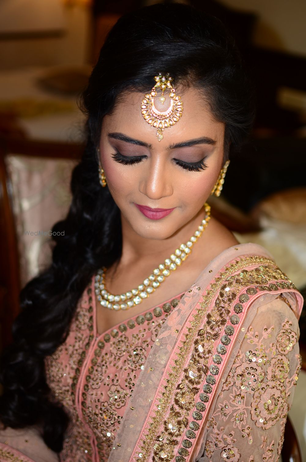 Photo From Sadhvi"s day engagement - By Deepti Khaitan Makeup