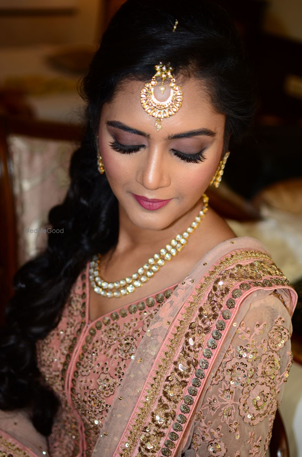 Photo From Sadhvi"s day engagement - By Deepti Khaitan Makeup