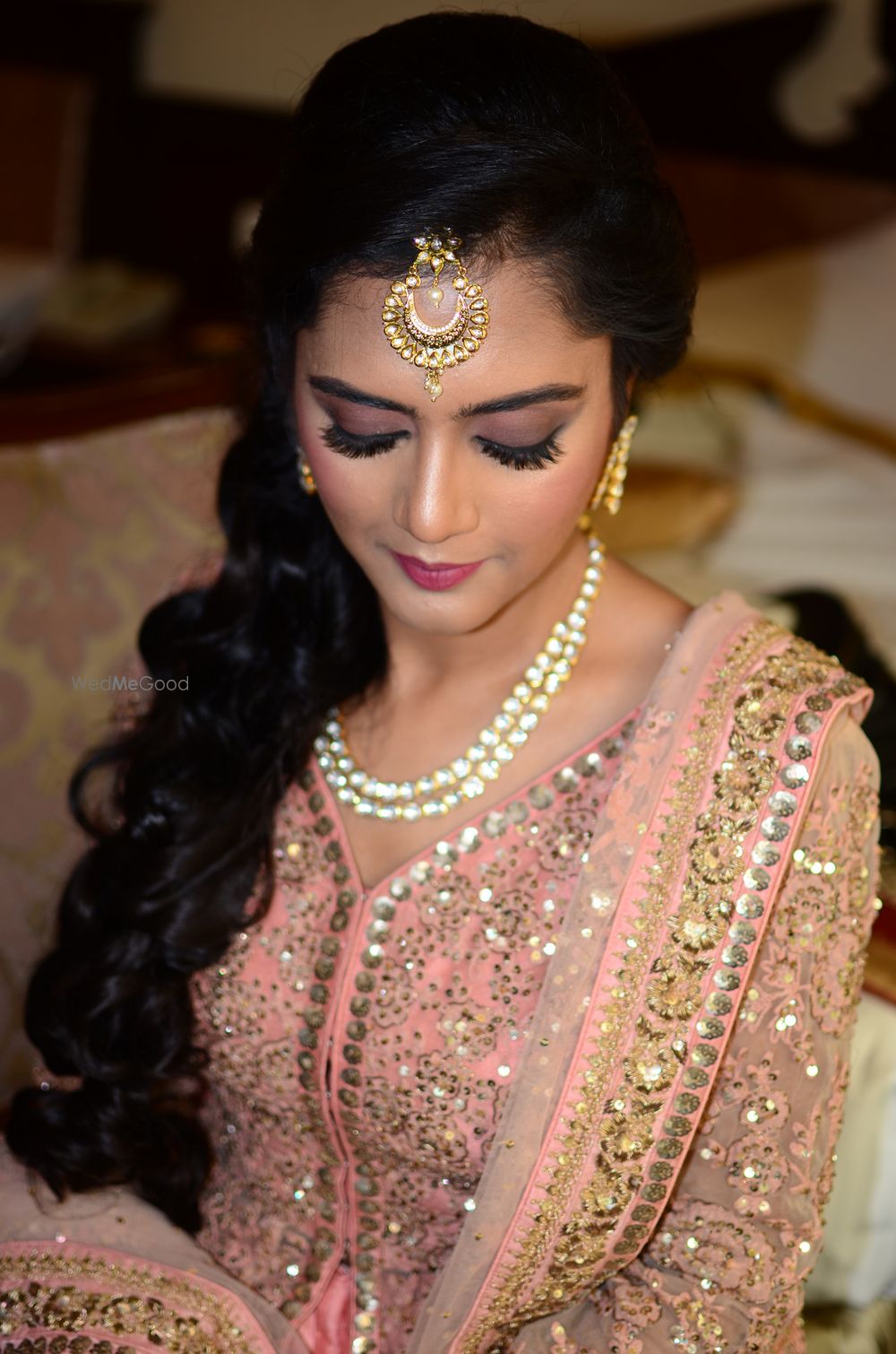 Photo From Sadhvi"s day engagement - By Deepti Khaitan Makeup
