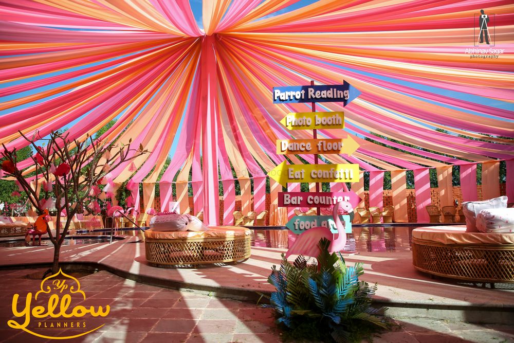 Photo From Flamingo Theme - By Yellow Planners