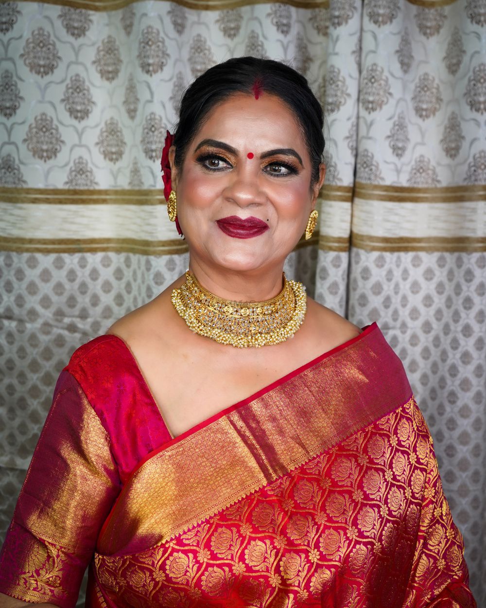 Photo From RECEPTION LOOK FOR BRIDES MOTHER - By The Makeup Co by Sakshi