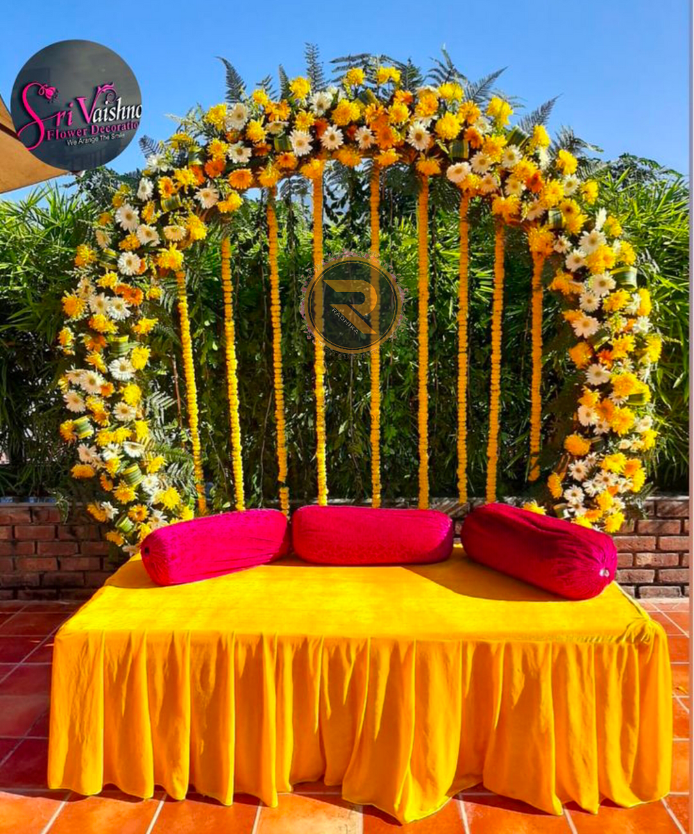 Photo From Haldi Function Decor And Event - By Radhika Tent Decorations and Events Pushkar