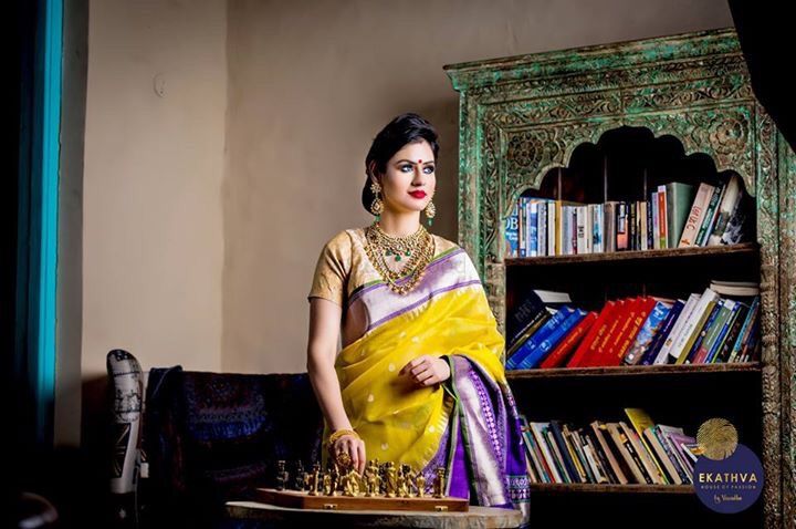 Photo From Commercial Shoot For A Online Portal Ekathva ..exclusive in Traditional Sarees  - By Ruhani Puri 