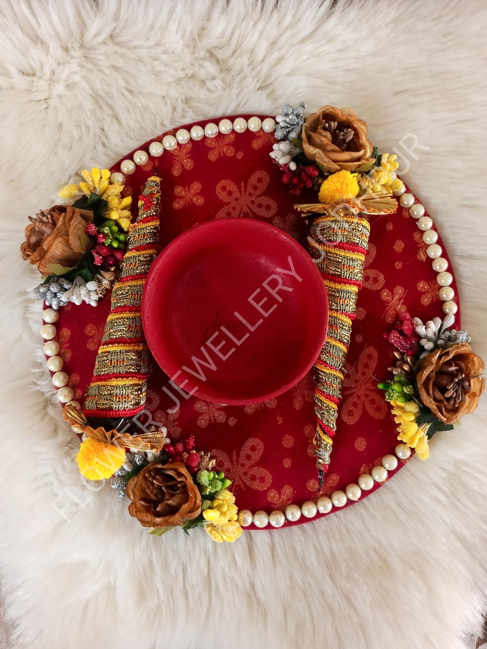 Photo From Mehendi Platter - By Flower Jewellery Jodhpur
