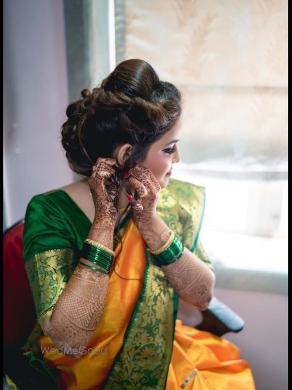 Photo From Maharshtrian Bride makeover - By Makeupartistic