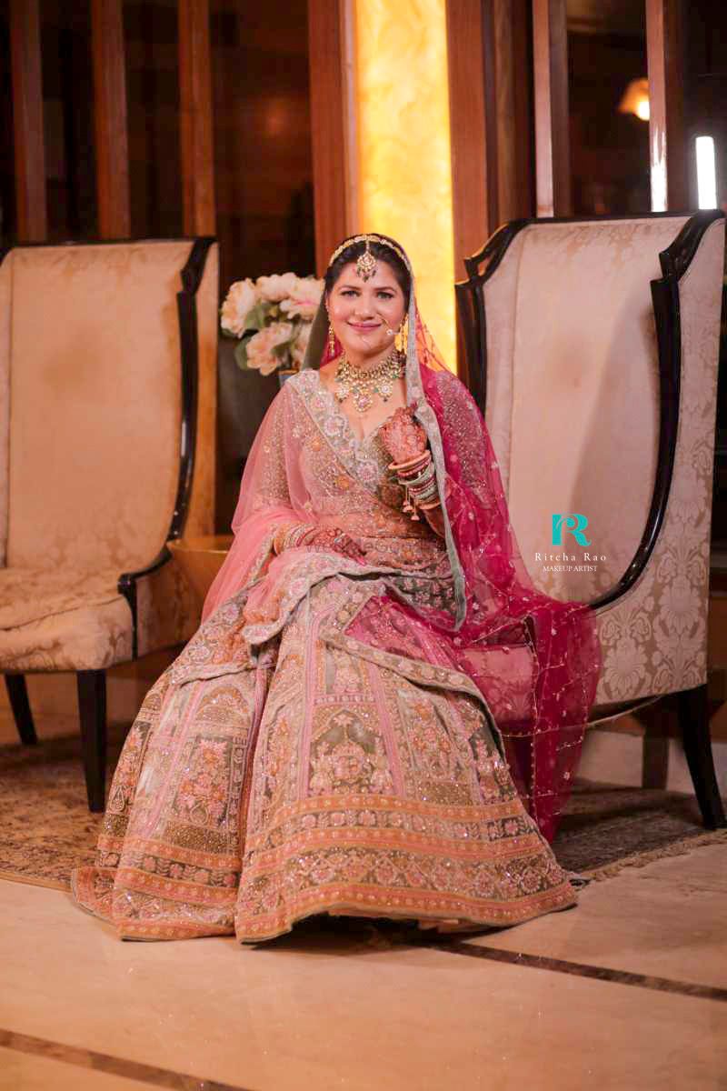 Photo From Dr. Minakshi - USA Bride - By Ritcha Rao Makeup Artist