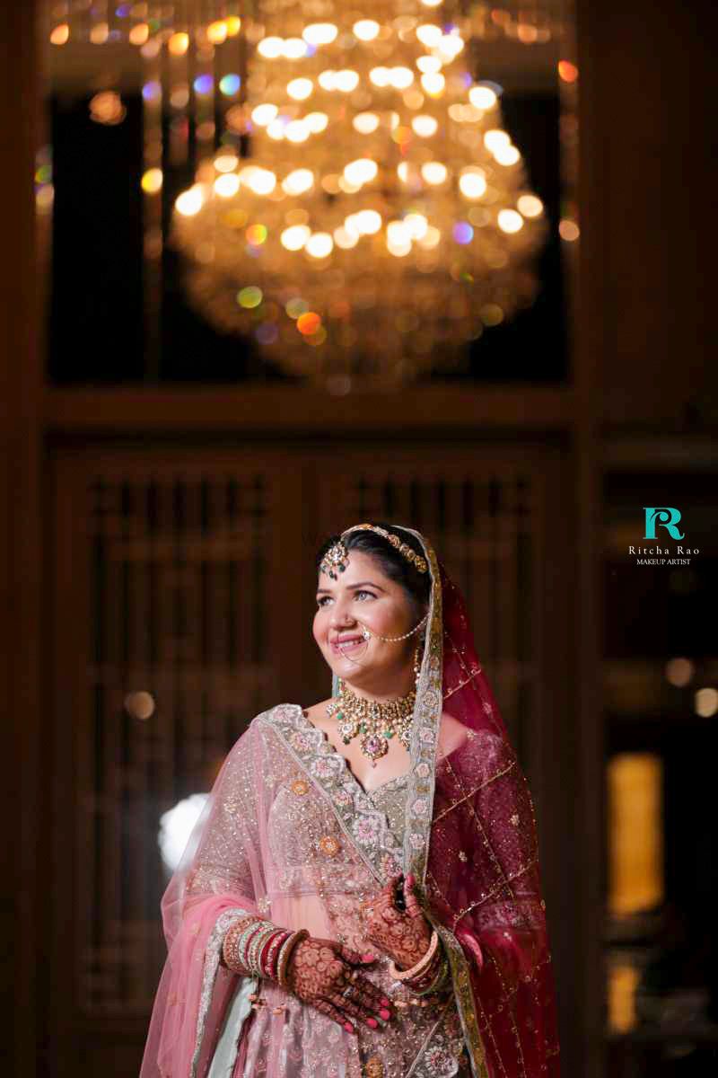 Photo From Dr. Minakshi - USA Bride - By Ritcha Rao Makeup Artist