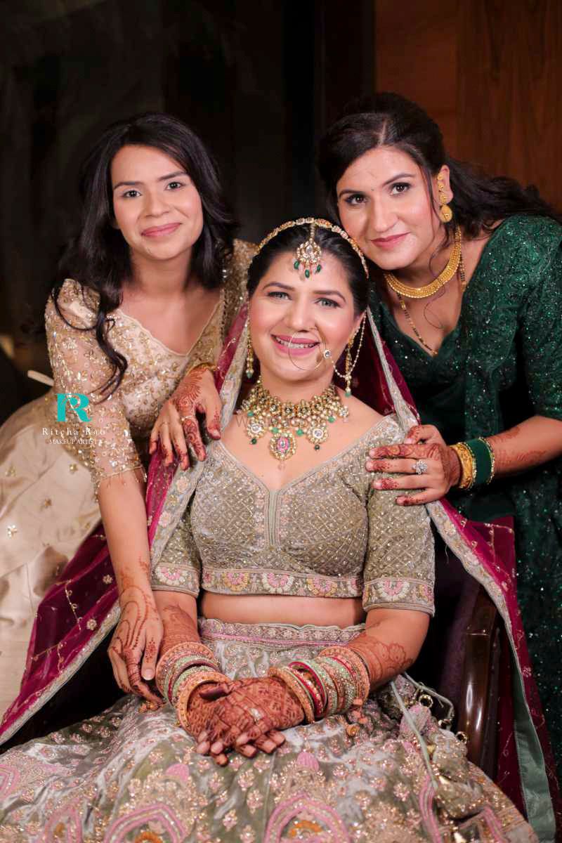 Photo From Dr. Minakshi - USA Bride - By Ritcha Rao Makeup Artist