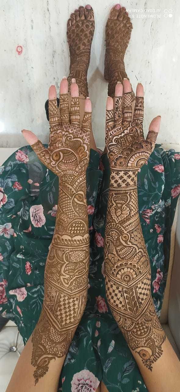 Photo From New mehndi design 2022 - By Banaras Mehandi Art