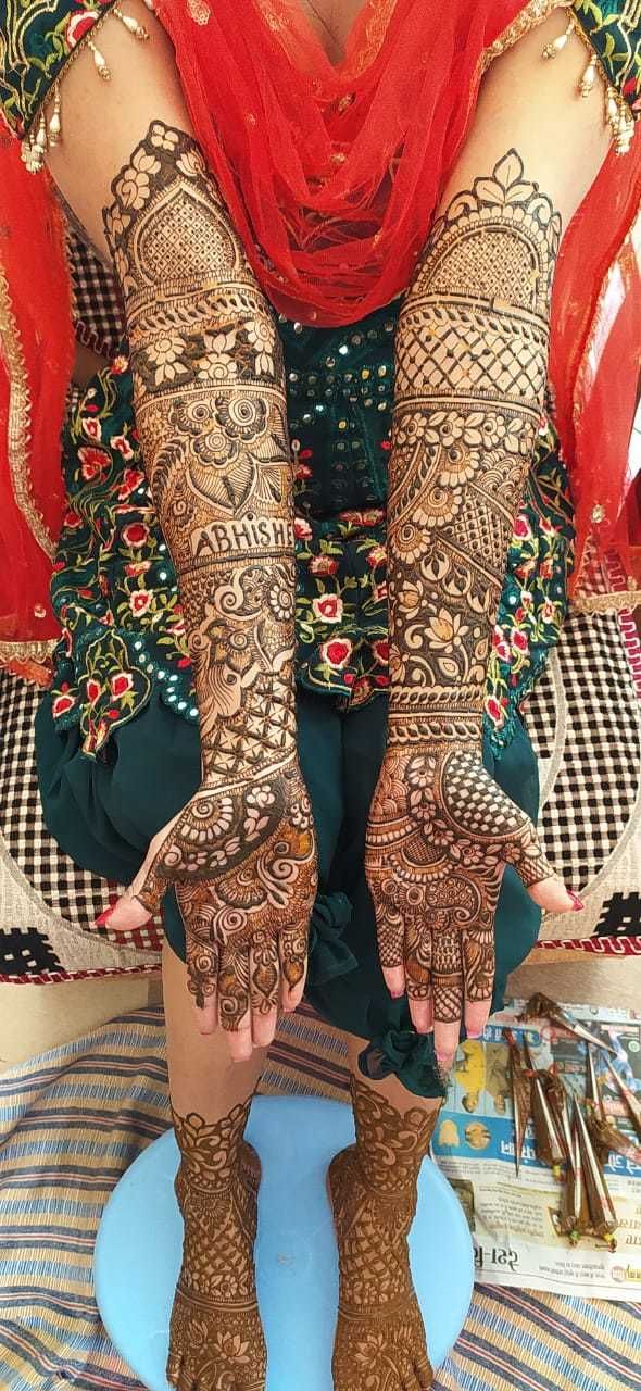 Photo From New mehndi design 2022 - By Banaras Mehandi Art