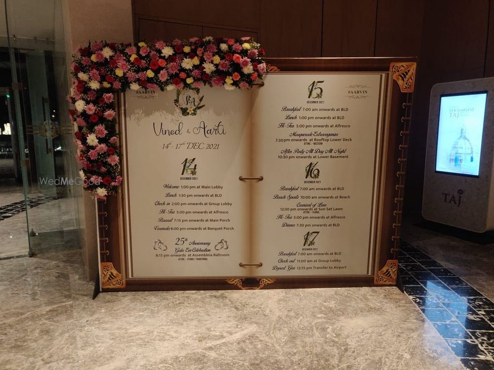 Photo From Wedding Anniversary at Taj Convention  - By Starfish Events