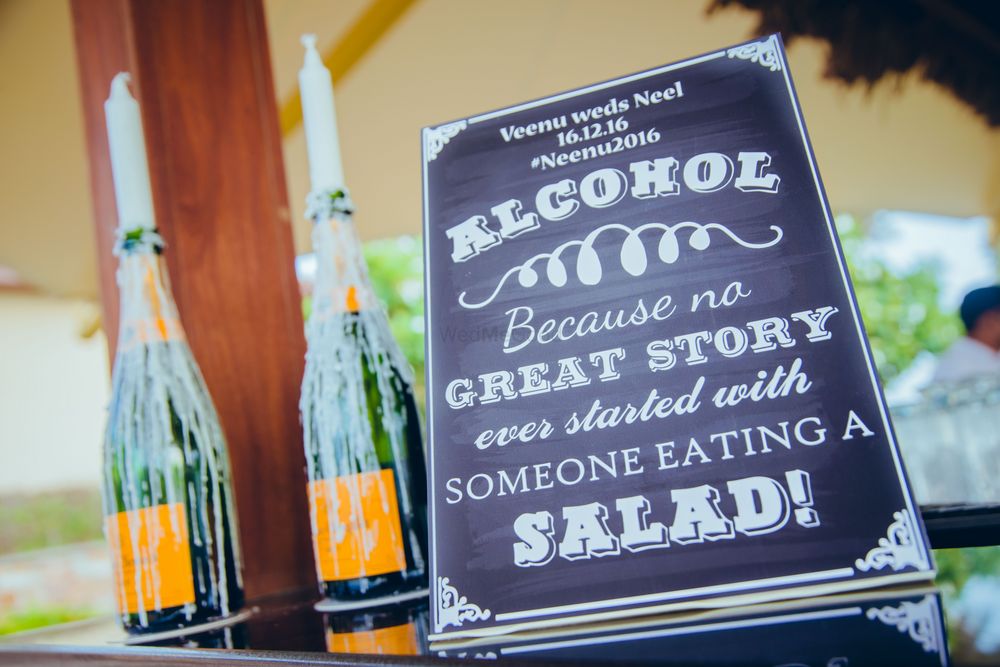 Photo of Alcohol quote for bar decor idea