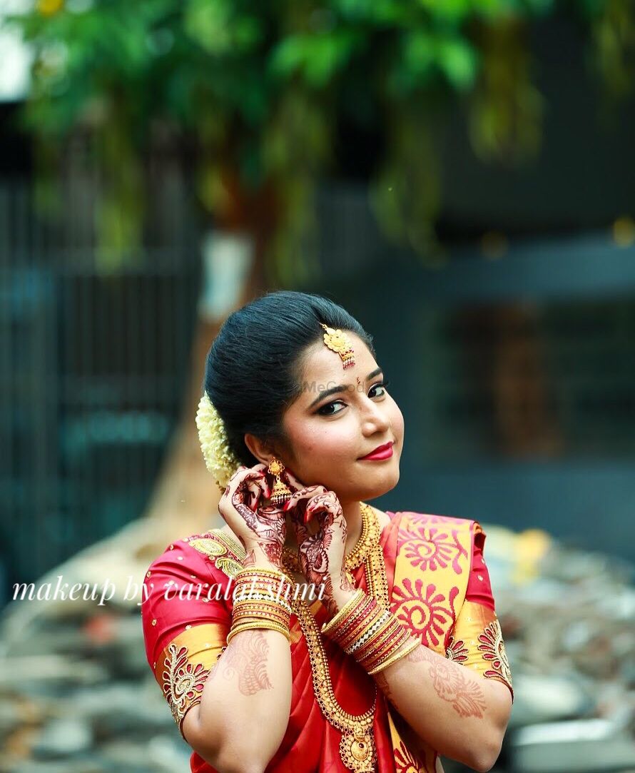 Photo From Shwetha’s Engagement  - By Makeup By Varalakshmi