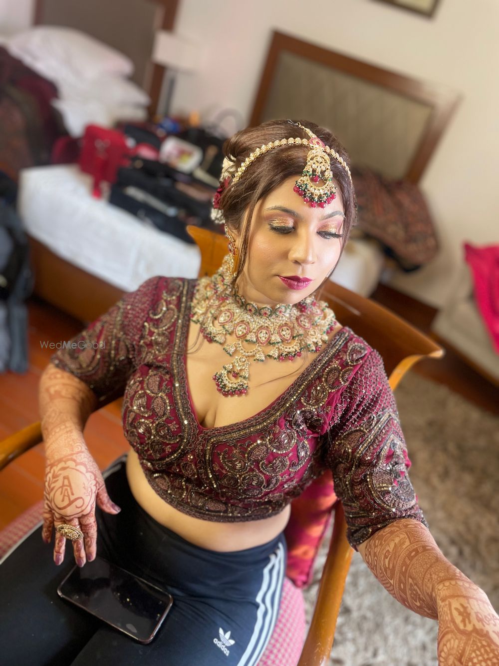 Photo From Making of our bride Annanya from Jhansi - By Ammy J Makeovers