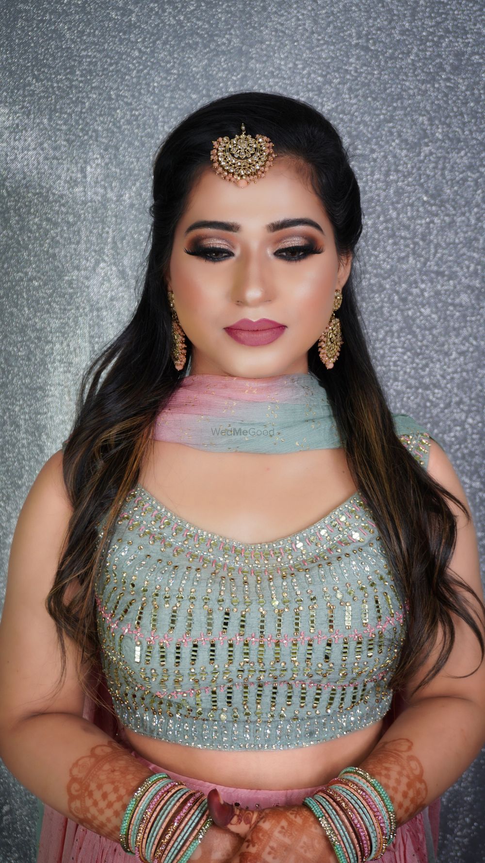 Photo From SANGEET BRIDAL GLAM LOOK - By The Makeup Co by Sakshi