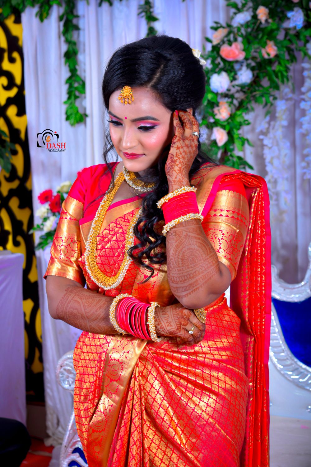 Photo From Harapriya Day Engagement Make up - By Hodas-Aesthetics