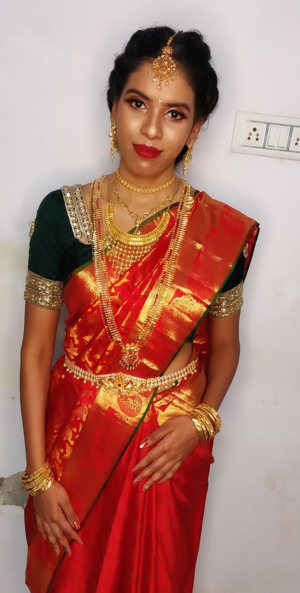 Photo From South Indian Bride makeover - By Makeupartistic