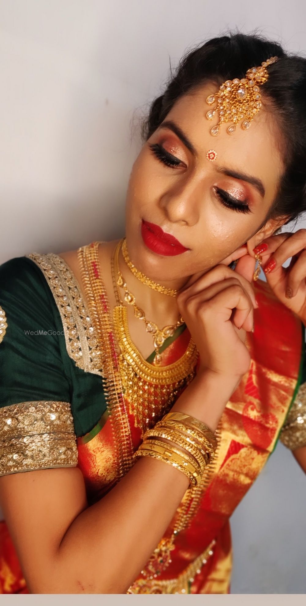 Photo From South Indian Bride makeover - By Makeupartistic