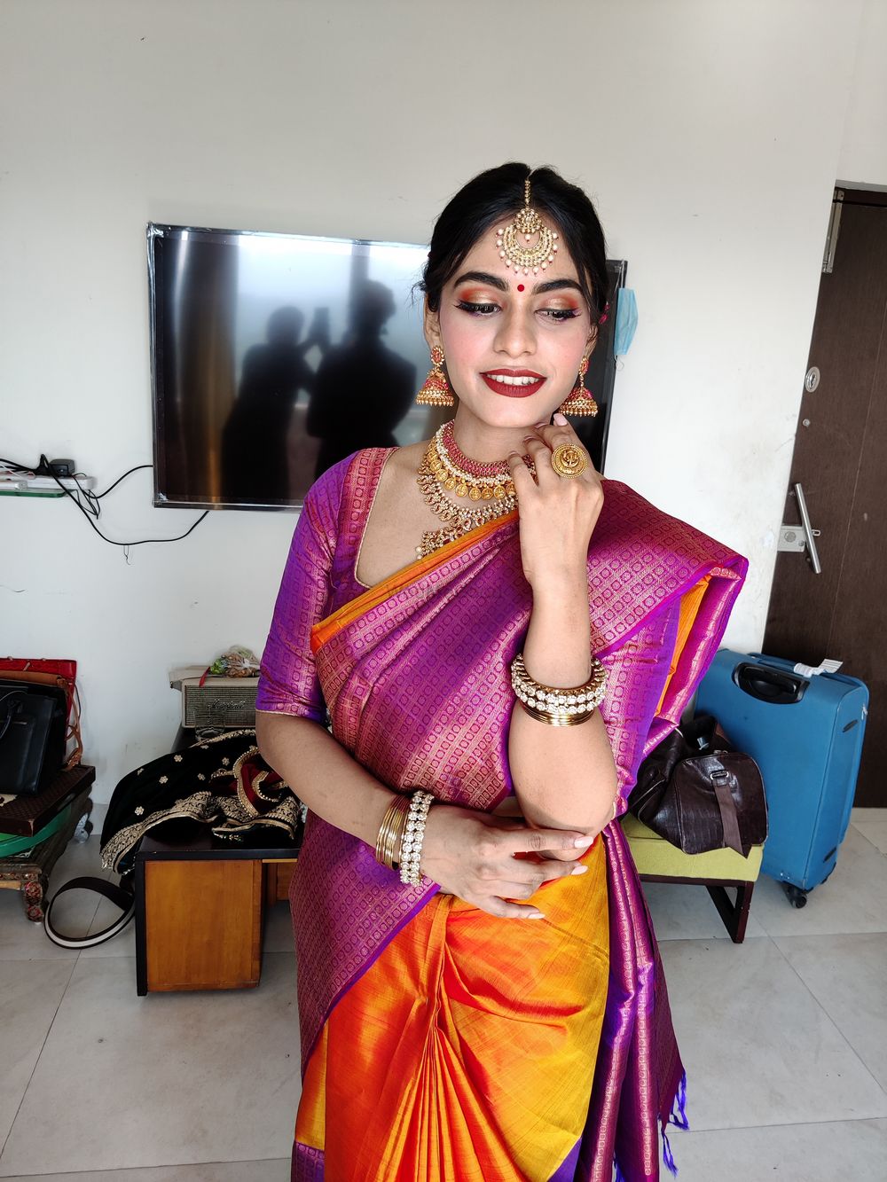 Photo From South Indian Bride makeover - By Makeupartistic