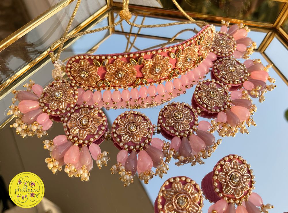 Photo From Powder Pink Work Set - By Phillauri Jaipur