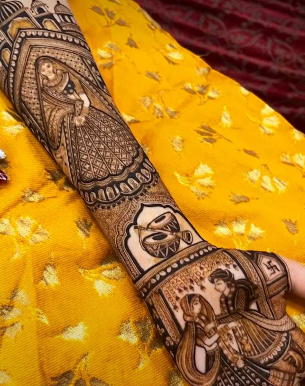 Photo From new bridal design - By Unnati Mehandi Art