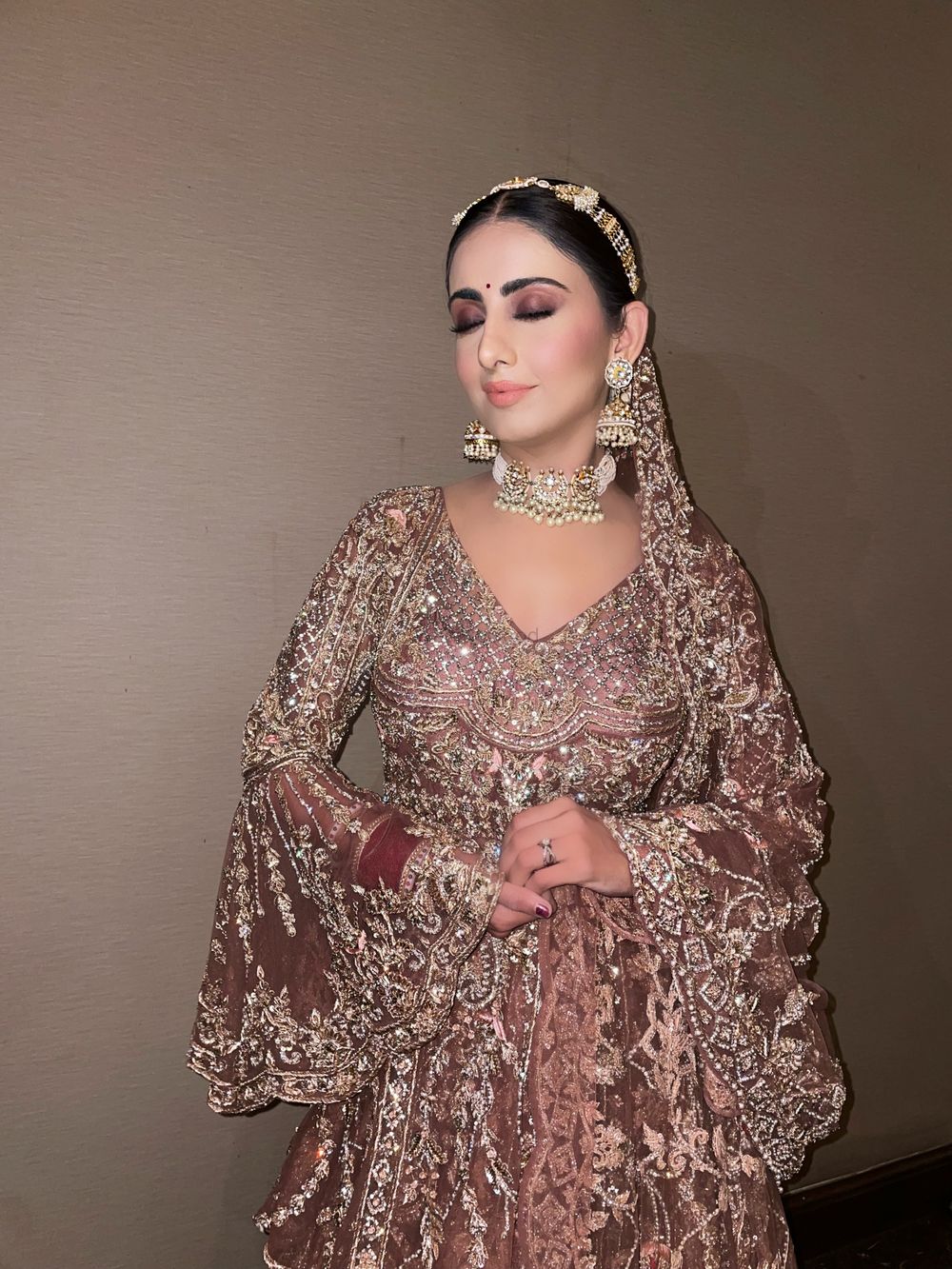 Photo From Gurbani’s Statement Bridal Look - By Geetika Mudgal