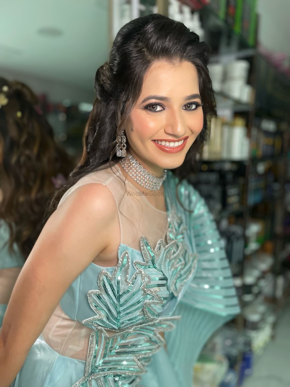 Photo From Nikita cocktail look - By Sneha SK Makeovers