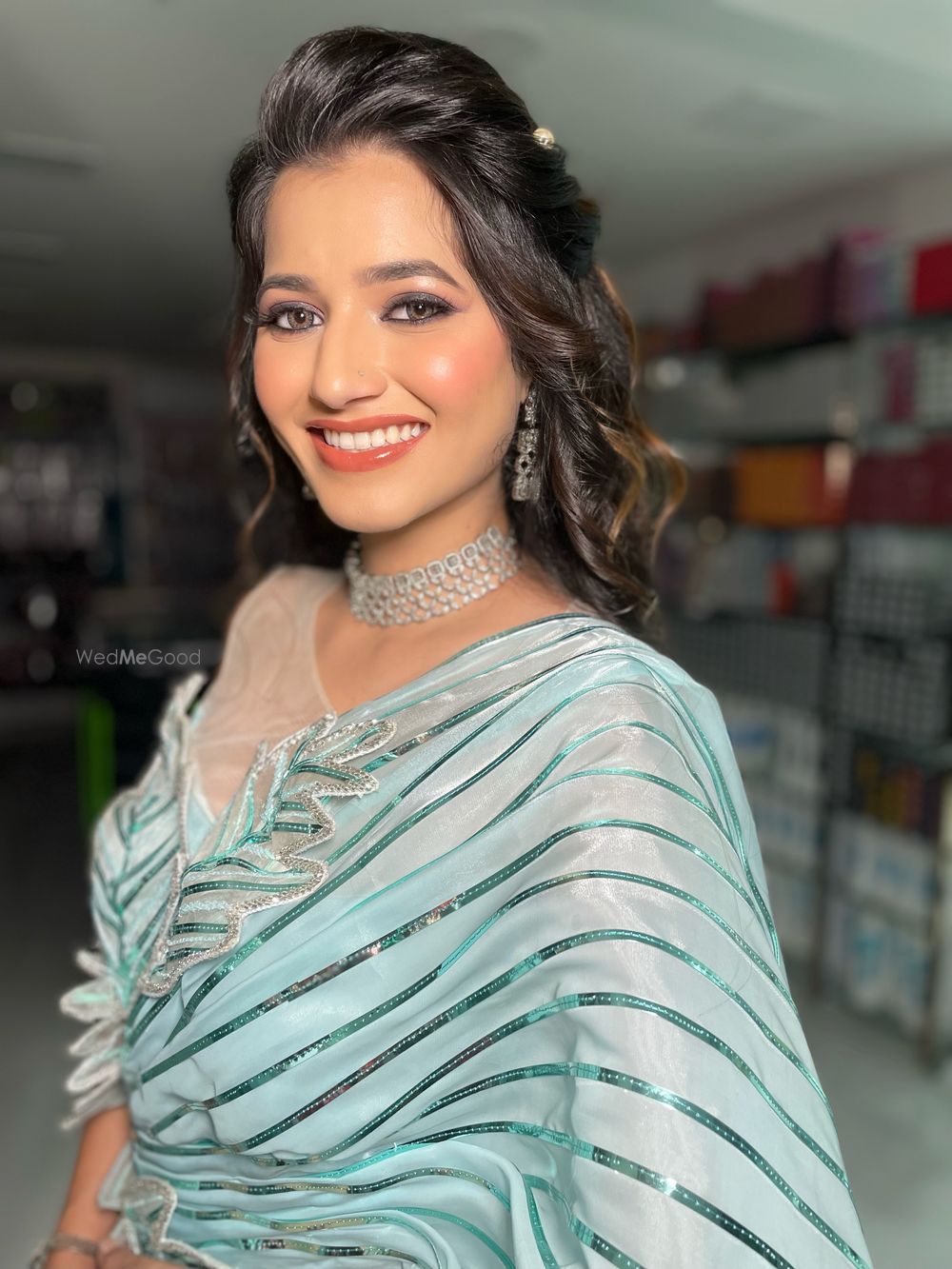 Photo From Nikita cocktail look - By Sneha SK Makeovers