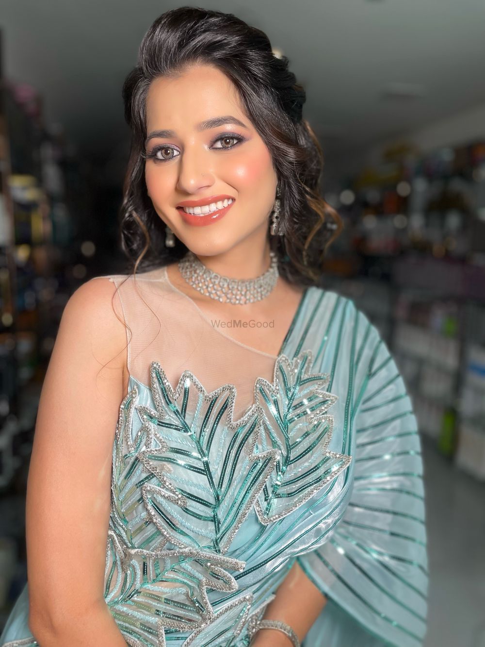 Photo From Nikita cocktail look - By Sneha SK Makeovers