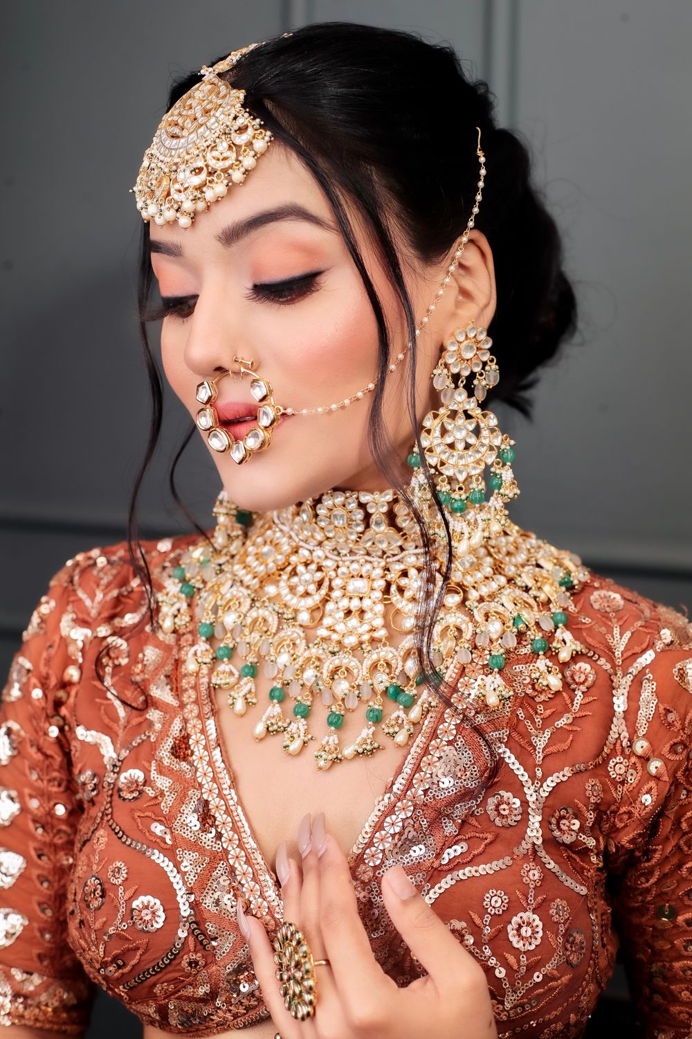 Photo From Guneet’s bridal makeup - By Ritcha Rao Makeup Artist