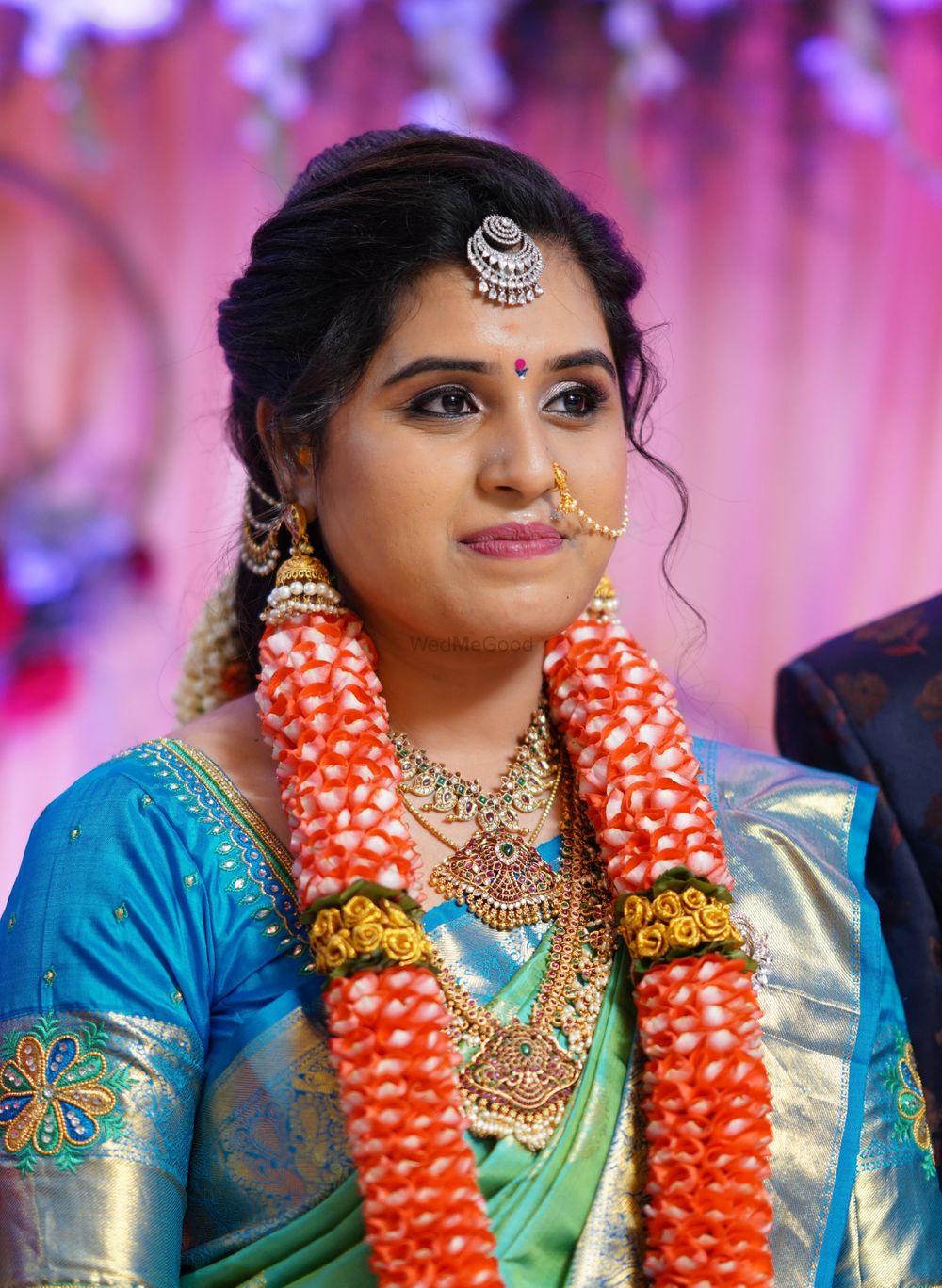Photo From nivedita's engagement - By Makeovers by Ranjana Venkatesh