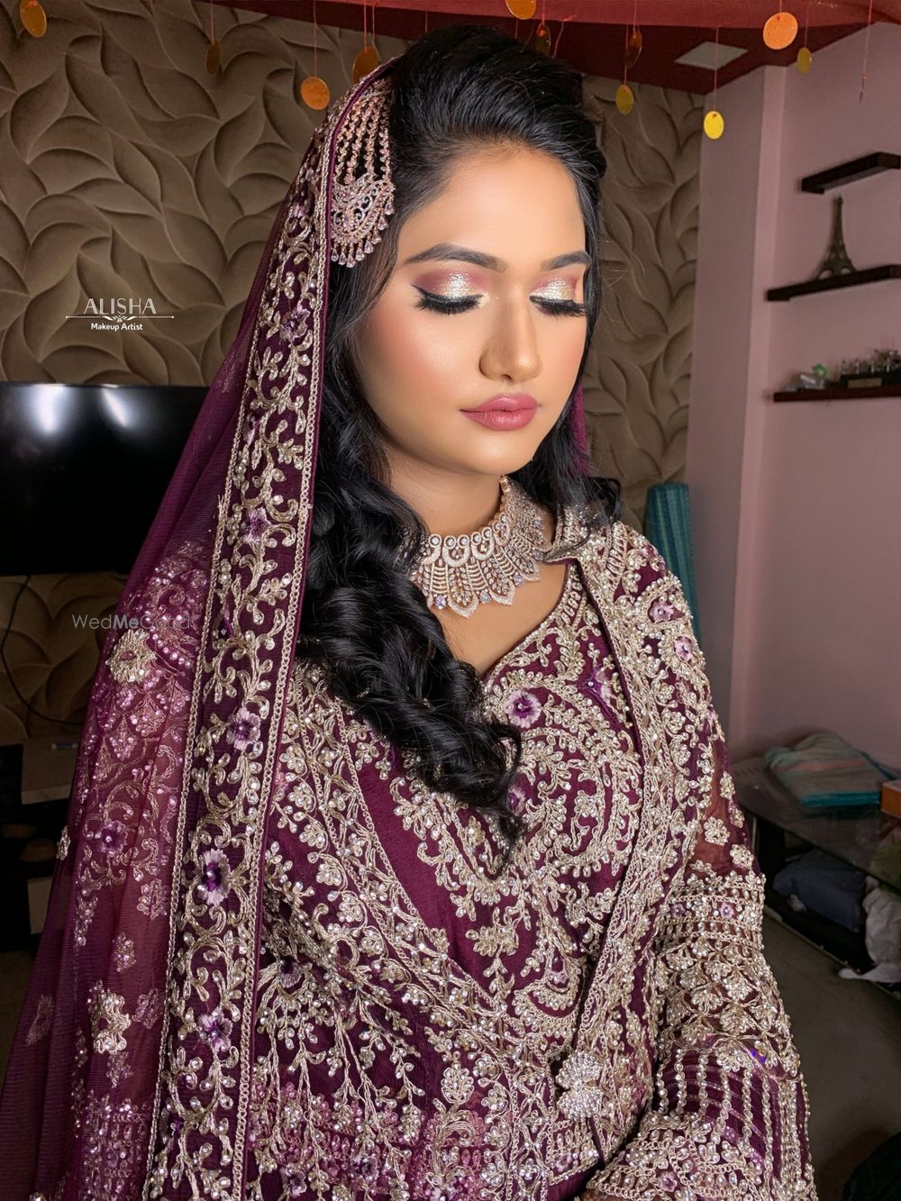 Photo From Muslim bridal looks - By Alisha Makeup Artist & Hairstylist