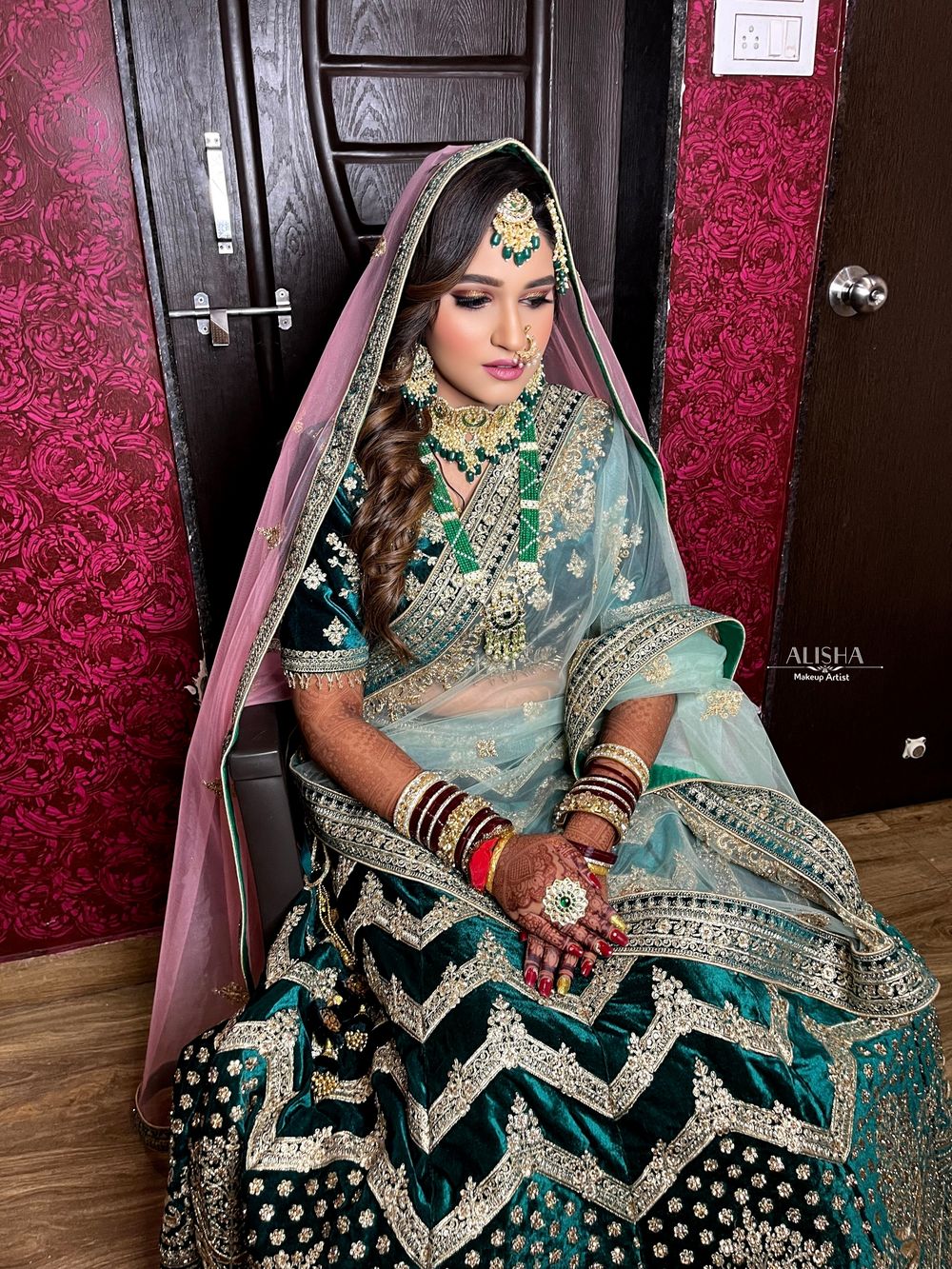 Photo From Muslim bridal looks - By Alisha Makeup Artist & Hairstylist