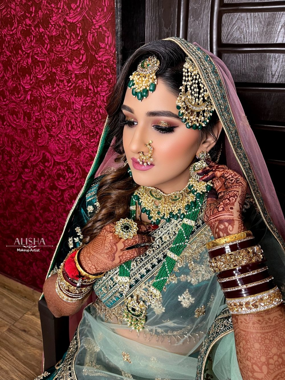 Photo From Muslim bridal looks - By Alisha Makeup Artist & Hairstylist