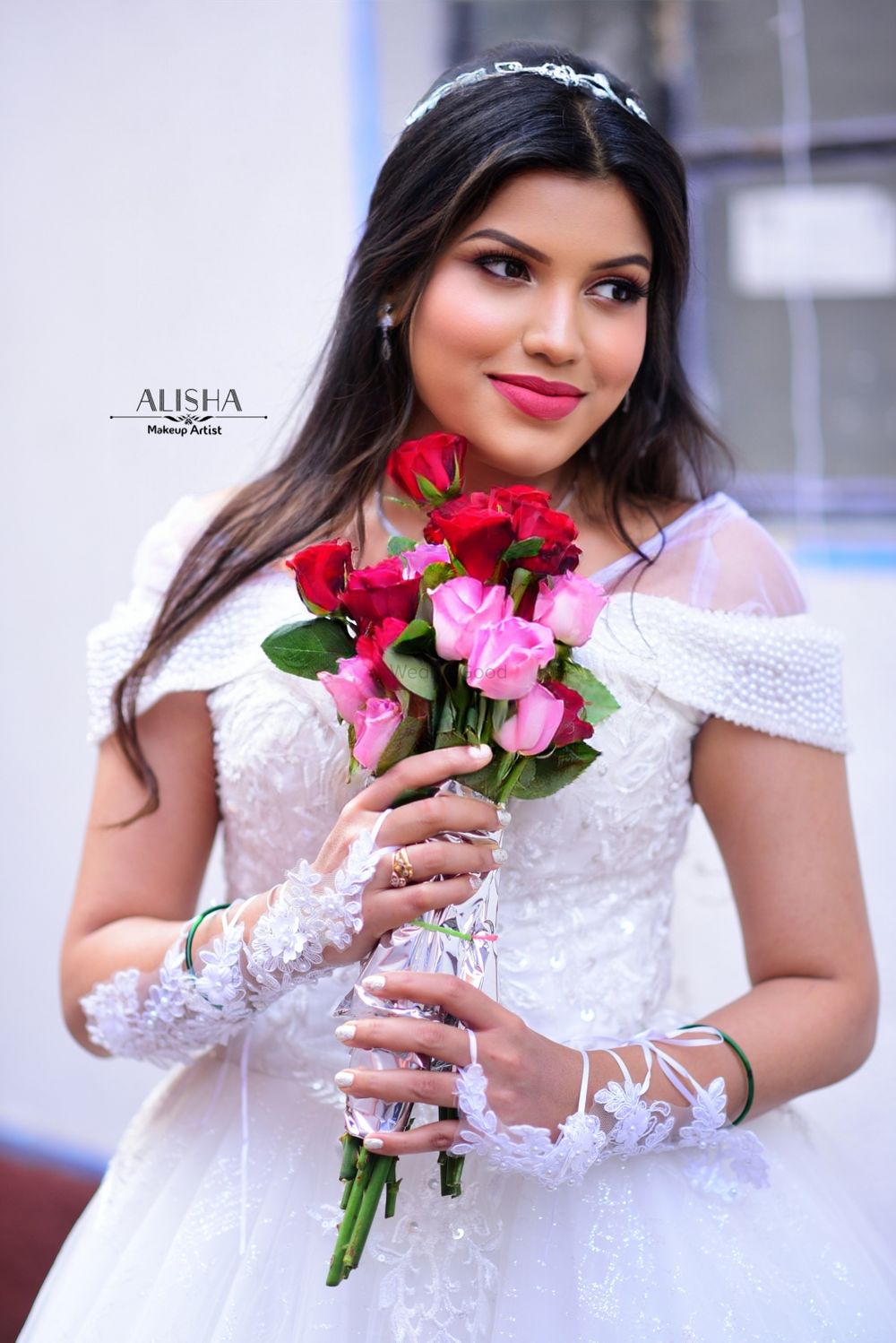 Photo From Christan Bridal look - By Alisha Makeup Artist & Hairstylist