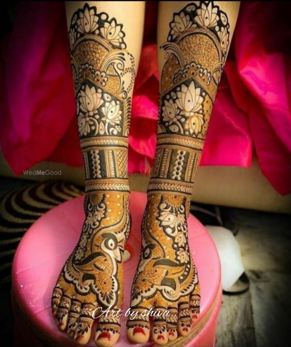 Photo From Legs design - By Shiva Mehandi Art