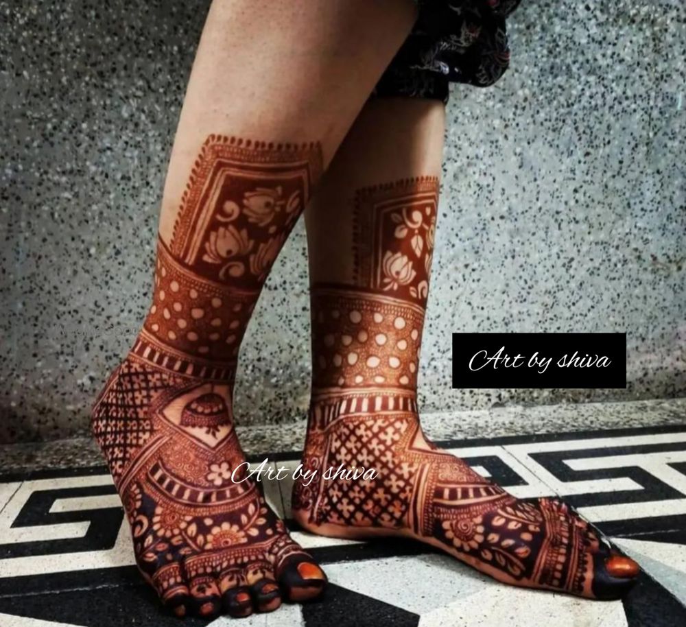 Photo From Legs design - By Shiva Mehandi Art