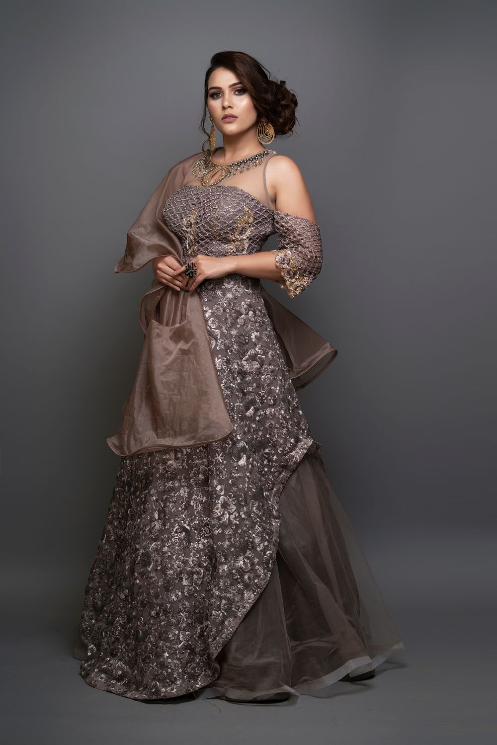 Photo From Cocktail/ Sangeet Glamoures Look - By Rachana Singh Makeup Artistry