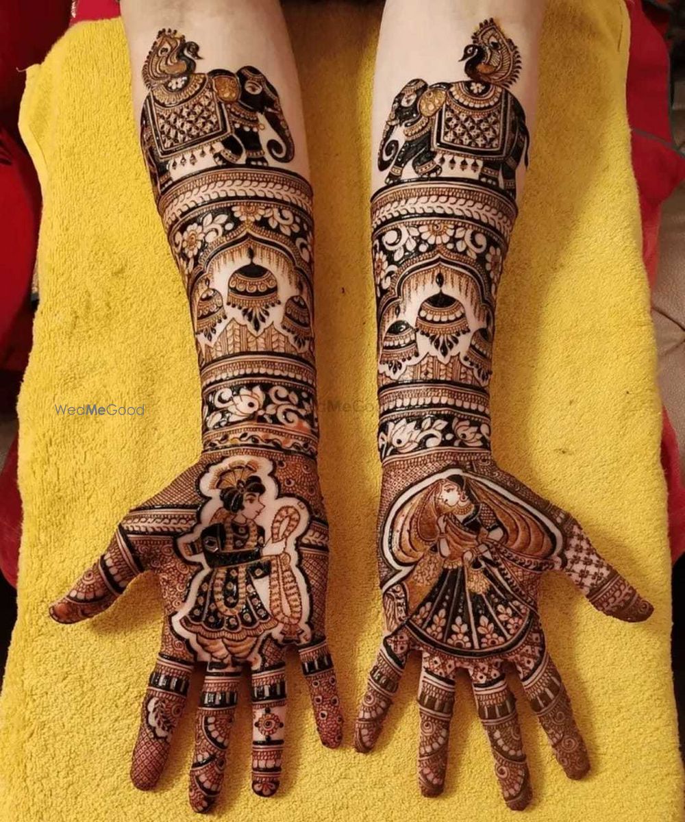 Photo From Jaipuri Mehandi art Rajasthani style - By Anil Mehendi Art