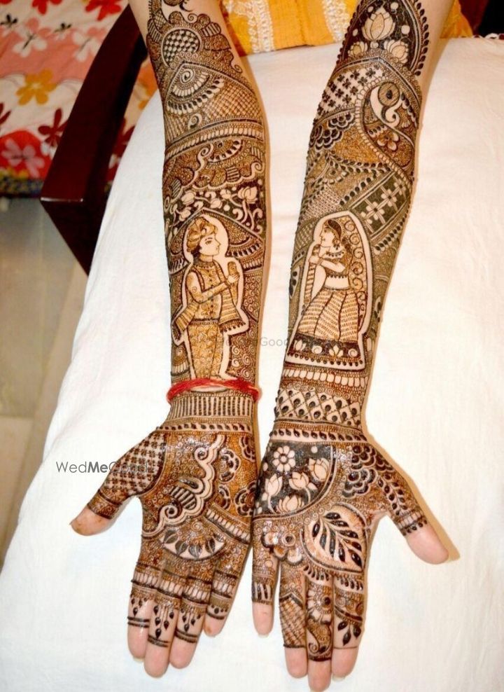 Photo From Jaipuri Mehandi art Rajasthani style - By Anil Mehendi Art