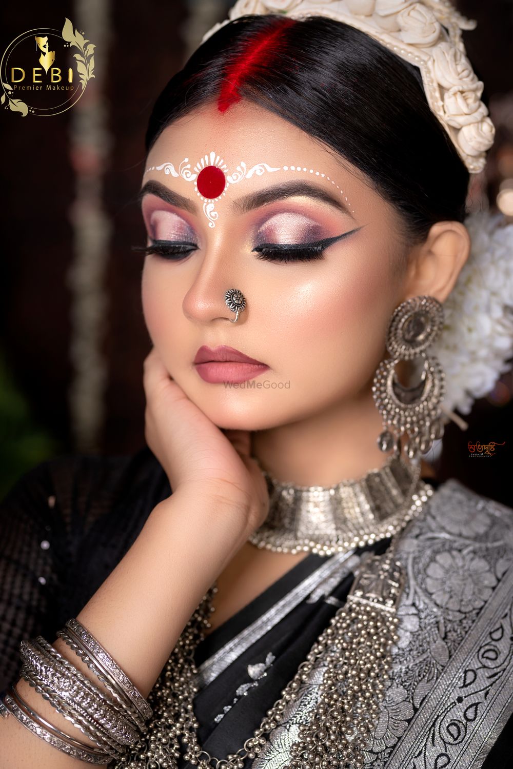 Photo From Black Saree bridal makeup - By Debi's Premier Makeup